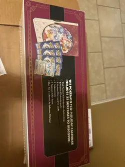 Pokemon TCG - 2025 Holiday Calendar Box - New/Factory Sealed - Image 5
