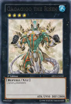 Gagagigo the Risen - ABYR-EN050 - Rare - 1st Edition Lightly Played Abyss Rising - Image 1