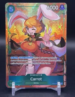One Piece Two Legends Carrot OP08-023 Parallel Alternate Alt Art NM - Image 1