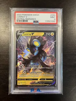 Luxray V 2022 Pokemon Sword Shield Astral Radiance SWSH #050 PSA 9 MINT - Image 4