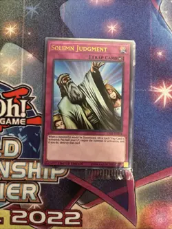 (YCL) SEALED Yugioh! Solemn Judgment LART-en014 Ultra Rare VLP - Image 1