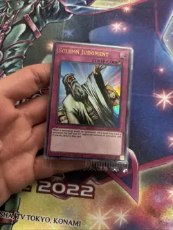 (YCL) SEALED Yugioh! Solemn Judgment LART-en014 Ultra Rare VLP - Image 2