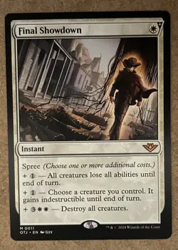Final Showdown - Outlaws of Thunder Junction - NM MTG - Image 1