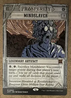 Mindslaver - Outlaws of Thunder Junction: Breaking News - NM MTG - Image 1