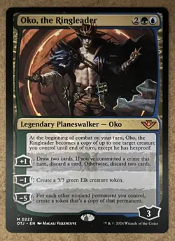 Oko, the Ringleader - Outlaws of Thunder Junction - NM MTG - Image 1