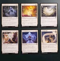 MTG White Lot x6 Crimson Vow MTG Magic the Gathering All Different - Image 1