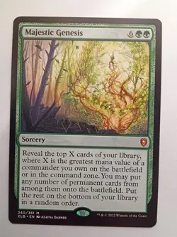 Majestic Genesis 240 Commander Legends Battle for Baldur's Gate MTG - Image 1