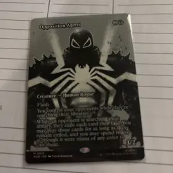 Opposition Agent (Borderless) MTG Marvel's Spiderman Mint fresh - Image 2