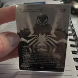 Opposition Agent (Borderless) MTG Marvel's Spiderman Mint fresh - Image 3