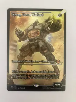 MTG TMNT Krang, Utrom Warlord (Showcase) Foil #290 - Image 1