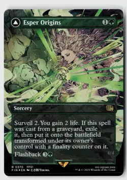Esper Origins (Borderless) #370 (Foil) (NM) Final Fantasy FIN Magic MTG - Image 1