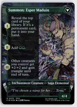 Esper Origins (Borderless) #370 (Foil) (NM) Final Fantasy FIN Magic MTG - Image 2