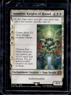 2025 Magic MTG Final Fantasy Summon: Knights of Round Foil Rare #0036 - Image 1