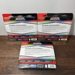 LOT OF 3 - Pokemon TCG Prismatic Evolutions Tech Sticker Collection Leafeon - Image 2