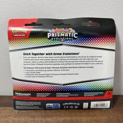 LOT OF 3 - Pokemon TCG Prismatic Evolutions Tech Sticker Collection Leafeon - Image 4