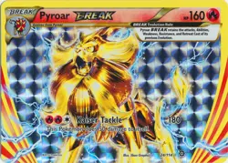 Pyroar BREAK - 24/114 - Rare BREAK DMG, English Pokemon Steam Siege - Image 1