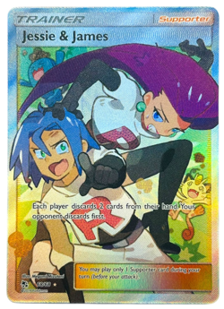 2019 Pokemon Jessie & James Full Art Hidden Fates #68 - Image 1
