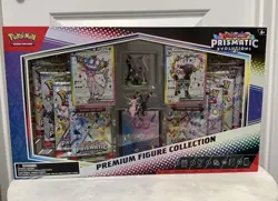 Pokemon TCG Prismatic Evolutions Premium Figure Collection Sealed - Image 1