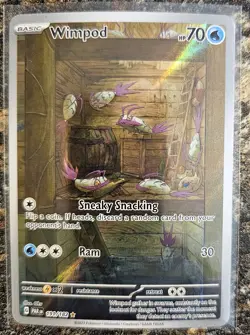 Pokemon 2023 Paradox Rift Wimpod 191 NM or better - Image 1