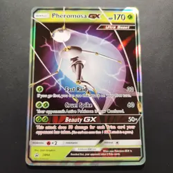 2017 Pheremosa GX SM66 - Sun and Moon Black Star Promo - Pokemon TCG - NM - Image 1