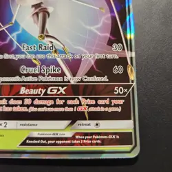 2017 Pheremosa GX SM66 - Sun and Moon Black Star Promo - Pokemon TCG - NM - Image 3