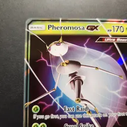 2017 Pheremosa GX SM66 - Sun and Moon Black Star Promo - Pokemon TCG - NM - Image 5