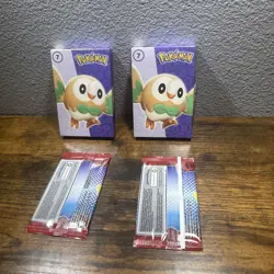 *RARE* Vintage 2000s Pokemon X McDonald’s Match Attack Booster Pack Promo Bundle - Image 4