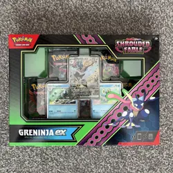 Pokemon TCG: Shrouded Fable Greninja Ex Special Collection Box New Sealed - Image 1