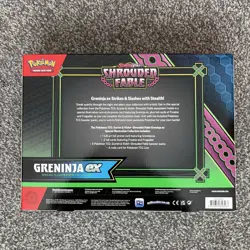 Pokemon TCG: Shrouded Fable Greninja Ex Special Collection Box New Sealed - Image 2