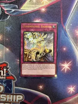 (YCL) Yugioh! Dimensional Barrier - DUDE-EN048 - Ultra Rare - 1st Edition VLP - Image 1