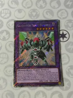 Gladiator Beast Gyzarus - RA03-EN198 - Platinum Secret Rare (NM) - Yugioh - Image 1