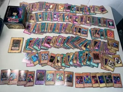 HUGE Yu-Gi-Oh Card Lot 1996 Blue Eyes White Dragon Dark Magician - Image 1