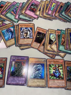 HUGE Yu-Gi-Oh Card Lot 1996 Blue Eyes White Dragon Dark Magician - Image 3