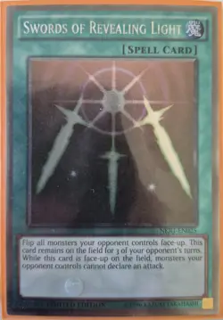 YuGiOh Swords of Revealing Light Platinum Rare NKRT-EN025 - Image 1