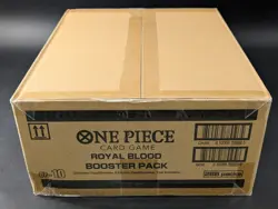 One Piece OP-10 Royal Blood English 12 Booster Box Case Factory Sealed - Image 2