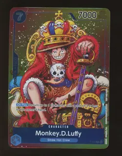 One Piece English P-043 Monkey D. Luffy Convention Exclusive Foil Promo - Image 1