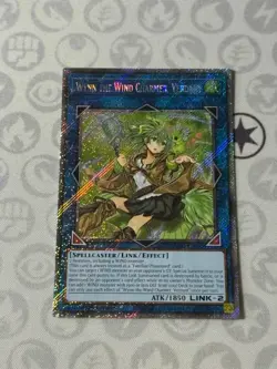 Wynn the Wind Charmer, Verdant - RA03-EN045 - Platinum Secret Rare (NM) - Yugioh - Image 1