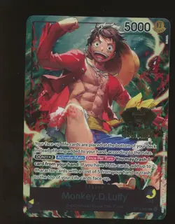 2025 One Piece Promos 003 Monkey D. Luffy L 2nd Anniv Tournament Winner - Image 1
