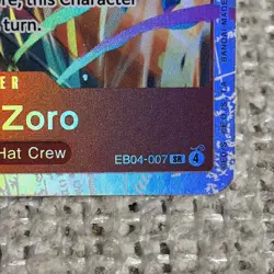 One Piece 15 -#EB04-007 Roronoa Zoro (SR) New - Image 3