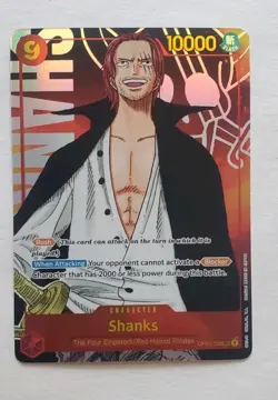 ONE PIECE Shanks (Parallel) OP01-120 Romance Dawn Foil ENGLISH - Image 1