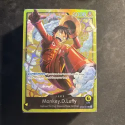 One Piece Monkey.D.Luffy Leader ST29-001 Starter Deck Complete Sealed English - Image 1