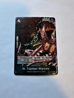 St. Topman Warcury (Alternate Art) OP13-089 Carrying On His Will Foil - Image 1