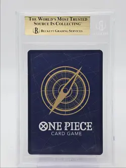 MONKEY D. LUFFY 2025 ONE PIECE MAGAZINE PROMO SUPER SR #ST21-O14 BGS 10 Q1300 - Image 2