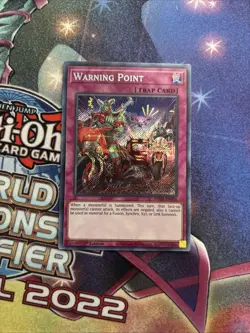 (YCL) YUGIOH! WARNING POINT-SECRET RARE-1ST EDITION-PHRA-EN078 VLP - Image 1