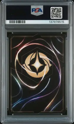 2023 DISNEY LORCANA EN 1 FOIL BRIAN WEISZ #145 FLOUNDER PSA AUTHENTIC AUTO AUTH - Image 2