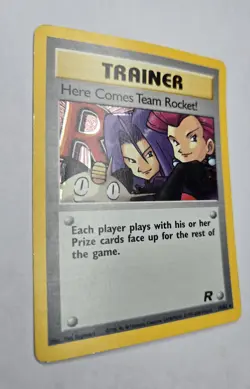 Pokemon Here Comes Team Rocket! Holo Rare Trainer Card Team Rocket 2000 - Image 2
