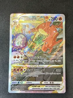 Pokemon TCG Charizard VSTAR SWSH262 Holo Promo Card NM - Image 1
