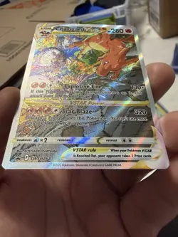 Pokemon TCG Charizard VSTAR SWSH262 Holo Promo Card NM - Image 3