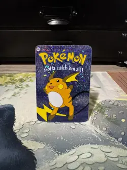Raichu #26 - Vintage Vending Machine Prism Sticker 2000 - Pokemon Card - Image 1