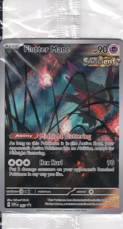 Sealed Flutter Mane - Holo Promo SV: Scarlet & Violet Promo Cards 097 NM - Image 1
